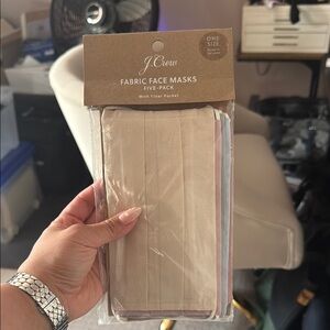 J. Crew Face Masks Five-Pack